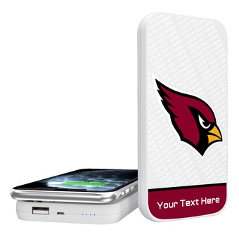 Arizona Cardinals Personalized 5000 mAh Wireless Powerbank