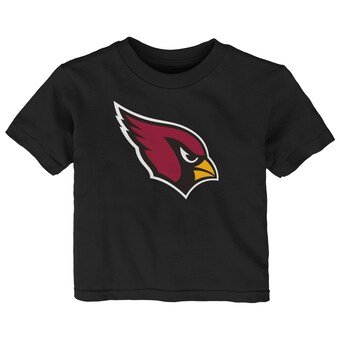 Infant Arizona Cardinals Black Primary Logo T-Shirt