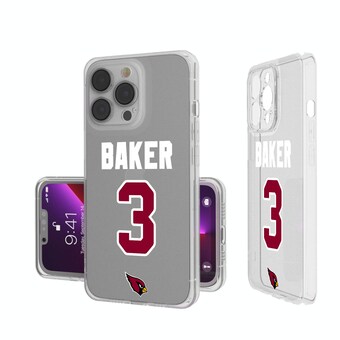 Arizona Cardinals Budda Baker Keyscaper iPhone Clear Case