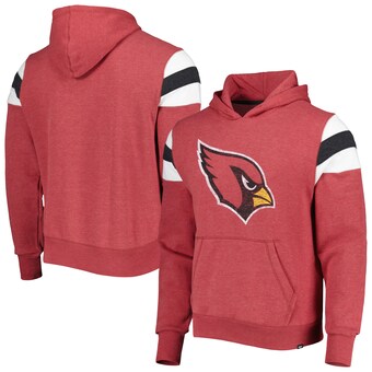 Men's Arizona Cardinals '47 Heathered CardinalPremier Nico Pullover Hoodie