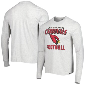Men's Arizona Cardinals '47 Heathered Gray Dozer Franklin Long Sleeve T-Shirt
