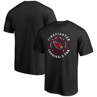 Men's Arizona Cardinals Firefighter Black T-Shirt