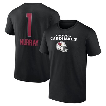 Men's Arizona Cardinals Kyler Murray Black Team Wordmark Name & Number T-Shirt