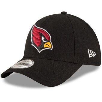 Men's Arizona Cardinals New Era Black The League 9FORTY Adjustable Hat