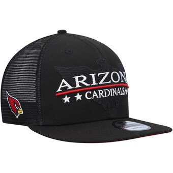 Men's Arizona Cardinals New Era Black Totem 9FIFTY Snapback Hat