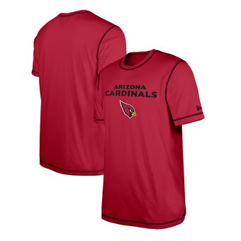 Men's Arizona Cardinals  New Era Cardinal Third Down Puff Print T-Shirt