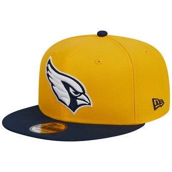 Men's Arizona Cardinals New Era Gold/Navy 2-Tone Color Pack 9FIFTY Snapback Hat