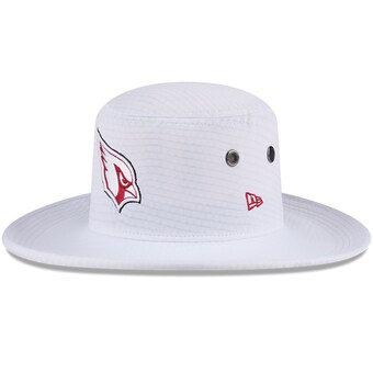 Men's Arizona Cardinals New Era White 2024 NFL Training Camp Panama Bucket Hat