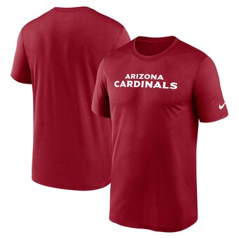 Men's Arizona Cardinals Nike Cardinal Primetime Legend Wordmark Performance T-Shirt