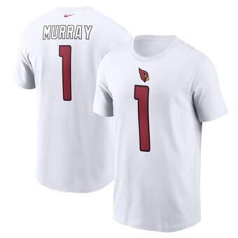 Men's Arizona Cardinals Kyler Murray Nike White Name & Number T-Shirt