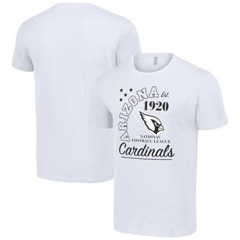 Men's Arizona Cardinals  Starter White City Arch Team T-Shirt