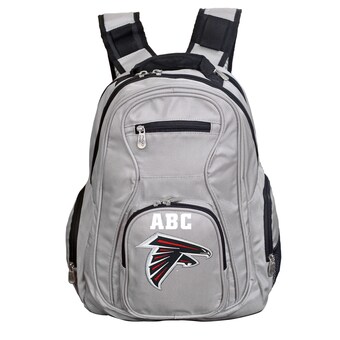 Arizona Cardinals MOJO Gray Personalized Premium Laptop Backpack