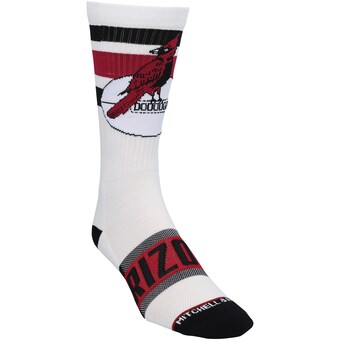 Unisex Arizona Cardinals Mitchell & Ness Hail Mary Crew Socks