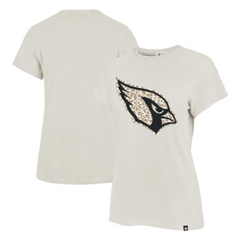 Women's Arizona Cardinals '47 Cream Panthera Frankie T-Shirt