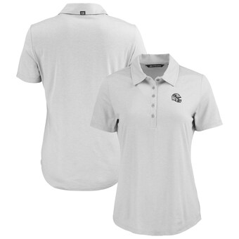 Women's Arizona Cardinals Cutter & Buck Gray Coastline Epic Comfort Eco Recycled Polo