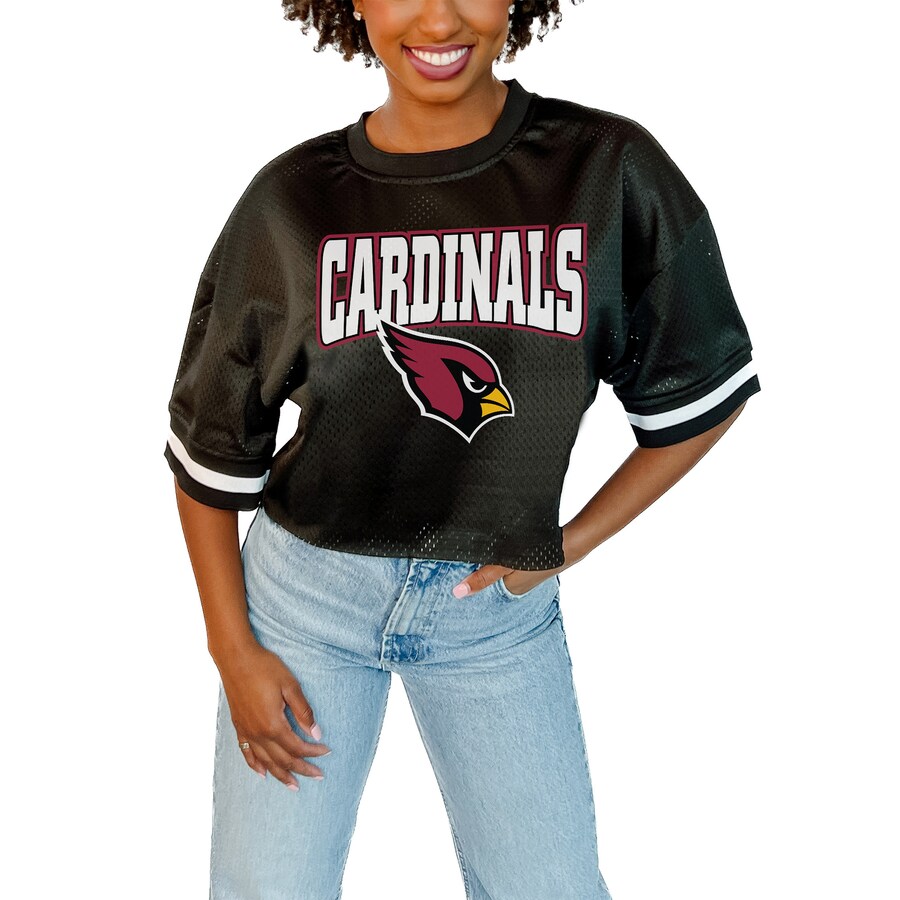 Women's Arizona Cardinals  Gameday Couture Black  Game Face Fashion Jersey