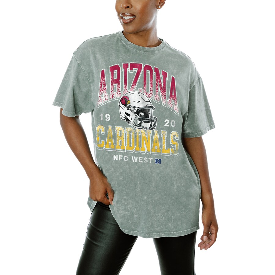 Women's Arizona Cardinals  Gameday Couture Gray  Nothing But The Best T-Shirt