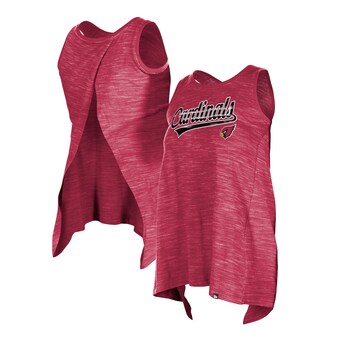 Women's Arizona Cardinals New Era  Cardinal  Space Dye Active Tank Top