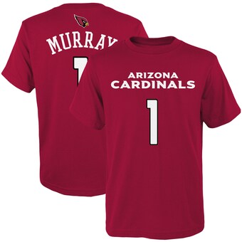 Youth Arizona Cardinals Kyler Murray Cardinal Mainliner Name & Number T-Shirt