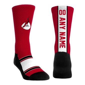 Youth Arizona Cardinals  Rock Em Socks Cardinal Throwback Jersey Custom Crew Socks