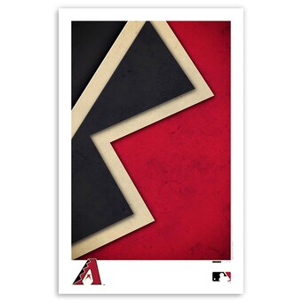 Arizona Diamondbacks 11'' x 17'' Minimalist Team Logo Art Poster