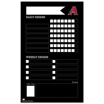 Arizona Diamondbacks 11'' x 19'' Chore Chalkboard