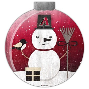 Arizona Diamondbacks 12'' Snow Globe Wall Art