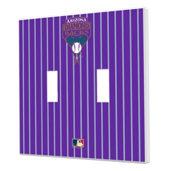 Arizona Diamondbacks 1999-2006 Cooperstown Pinstripe Double Toggle Light Switch Plate