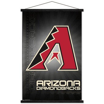 Arizona Diamondbacks 24'' x 34.75'' Magnetic Framed Logo Poster