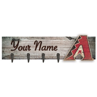 Arizona Diamondbacks 24" x 6" Personalized Mounted Coat Hanger