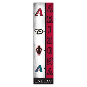 Arizona Diamondbacks 6" x 24" Progression Wood Sign