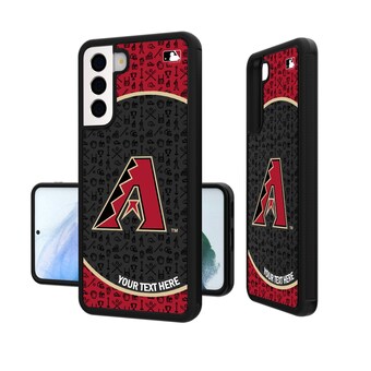 Arizona Diamondbacks Circle Design Personalized Galaxy Bump Case