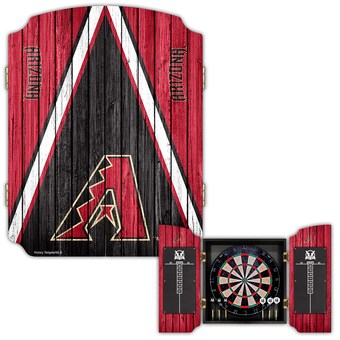 Arizona Diamondbacks Dartboard Cabinet