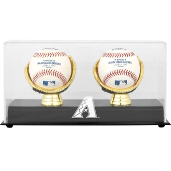 Arizona Diamondbacks Fanatics Authentic Gold Glove Double Baseball Logo Display Case