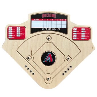 Arizona Diamondbacks Handcrafted Wood Baseball Game