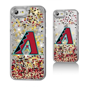 Arizona Diamondbacks iPhone 6/6s/7/8 Sparkle Logo Gold Glitter Case