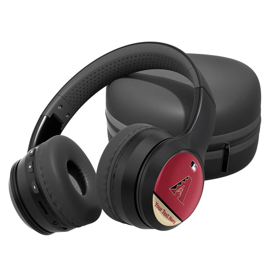 Arizona Diamondbacks Personalized Wireless Bluetooth Headphones & Case