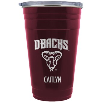 Arizona Diamondbacks Team Logo 22oz. Personalized Tailgater Travel Tumbler