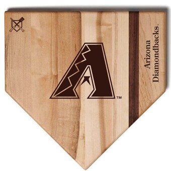 Arizona Diamondbacks Baseball BBQ 12'' x 12'' Home Plate Cutting Board