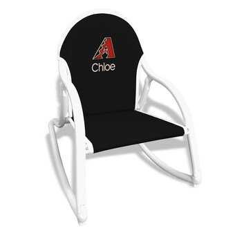 Black Arizona Diamondbacks Children's Personalized Rocking Chair