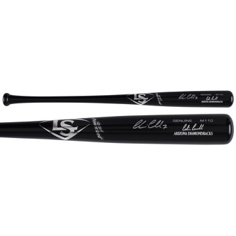 Corbin Carroll Arizona Diamondbacks Autographed Fanatics Authentic Black Louisville Slugger Game Model Bat