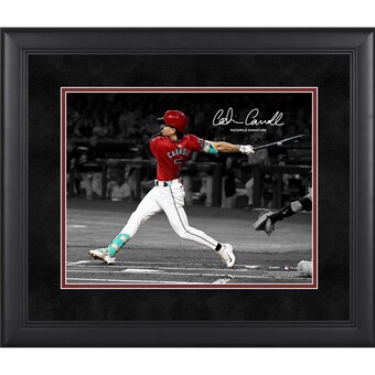 Corbin Carroll Arizona Diamondbacks Facsimile Signature Fanatics Authentic Framed 11" x 14" Spotlight Photograph