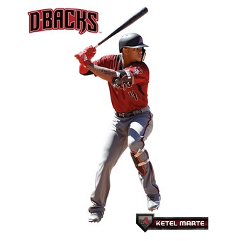 Arizona Diamondbacks Ketel Marte Fathead 3-Pack Life-Size Removable Wall Decal