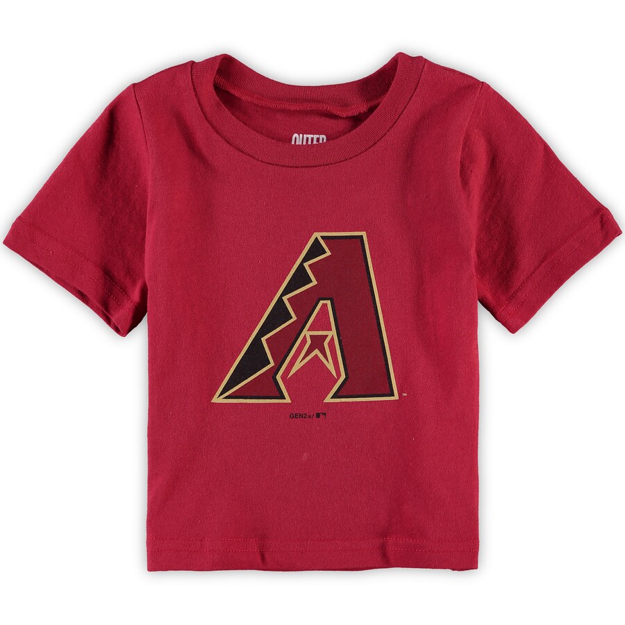 Infant Arizona Diamondbacks Red Primary Team Logo T-Shirt