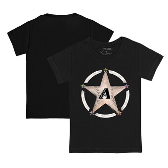 Infant Arizona Diamondbacks Tiny Turnip Black Military Star T-Shirt