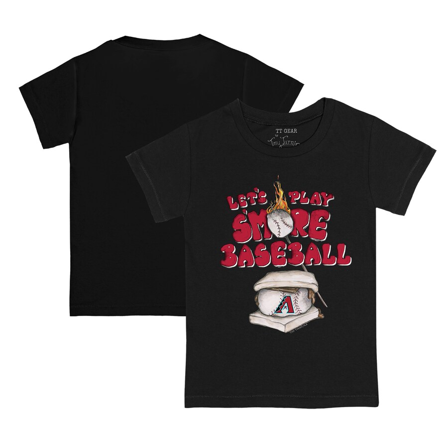 Infant Arizona Diamondbacks Tiny Turnip Black Smores T-Shirt