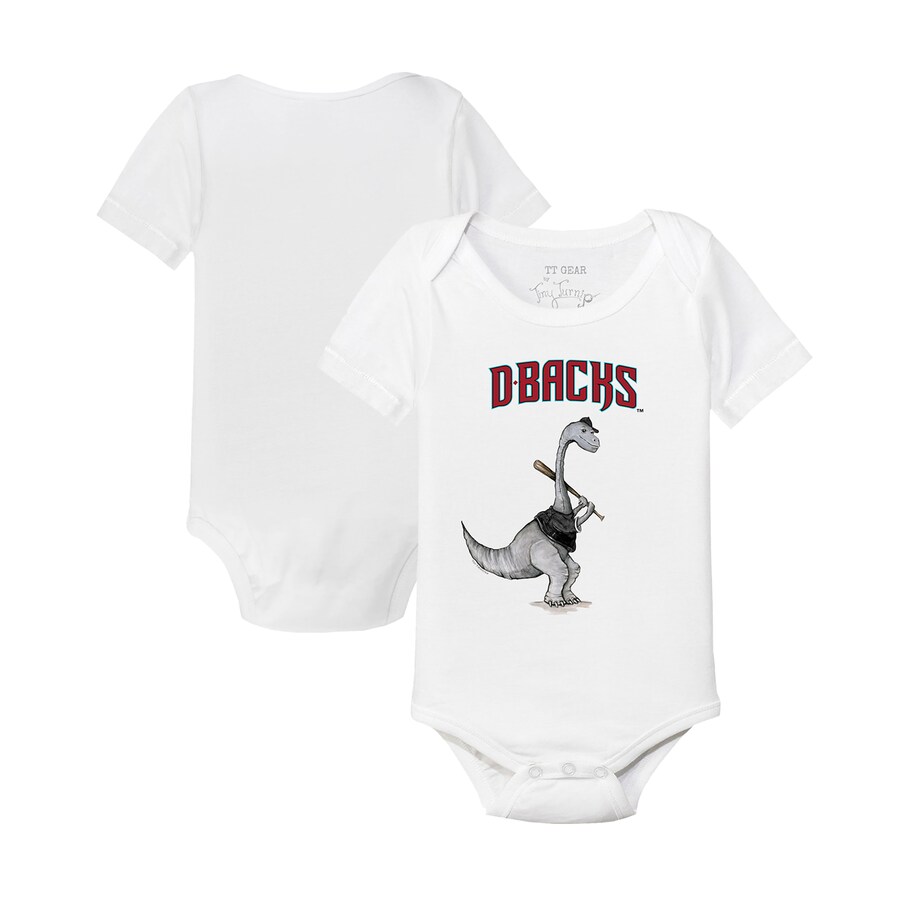 Infant Arizona Diamondbacks Tiny Turnip White Bronto Bodysuit