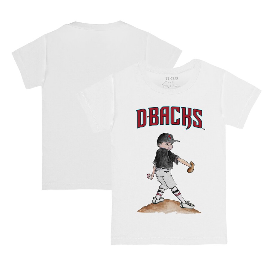 Infant Arizona Diamondbacks Tiny Turnip White Clemente T-Shirt