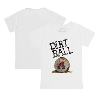 Infant Arizona Diamondbacks Tiny Turnip White Dirt Ball T-Shirt