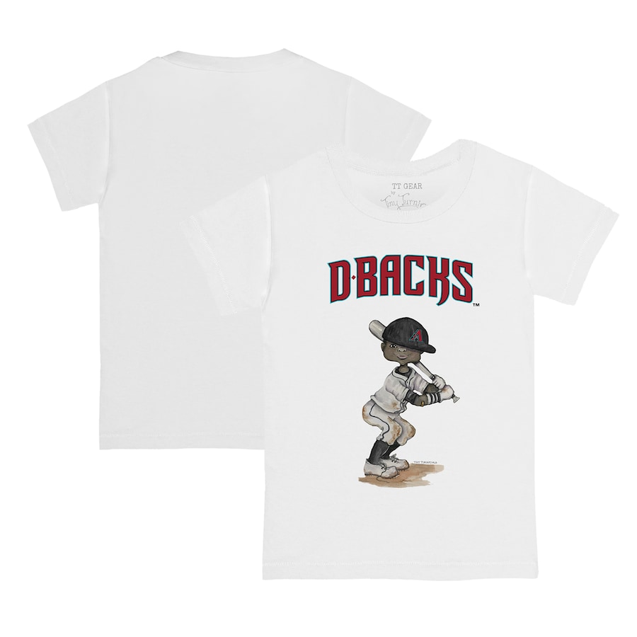 Infant Arizona Diamondbacks Tiny Turnip White James T-Shirt